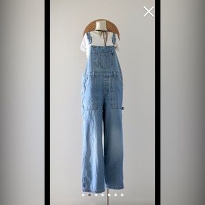 Vintage denim overalls, Route 66